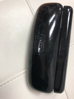 LULU GUINNESS BLACK HARD SHELL EYEGLASS CASE GUC