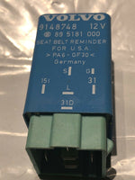 9148748 *i212*1998 Volvo S70 S-70 Fuse Seat Belt Reminder Module Relay B-91-1