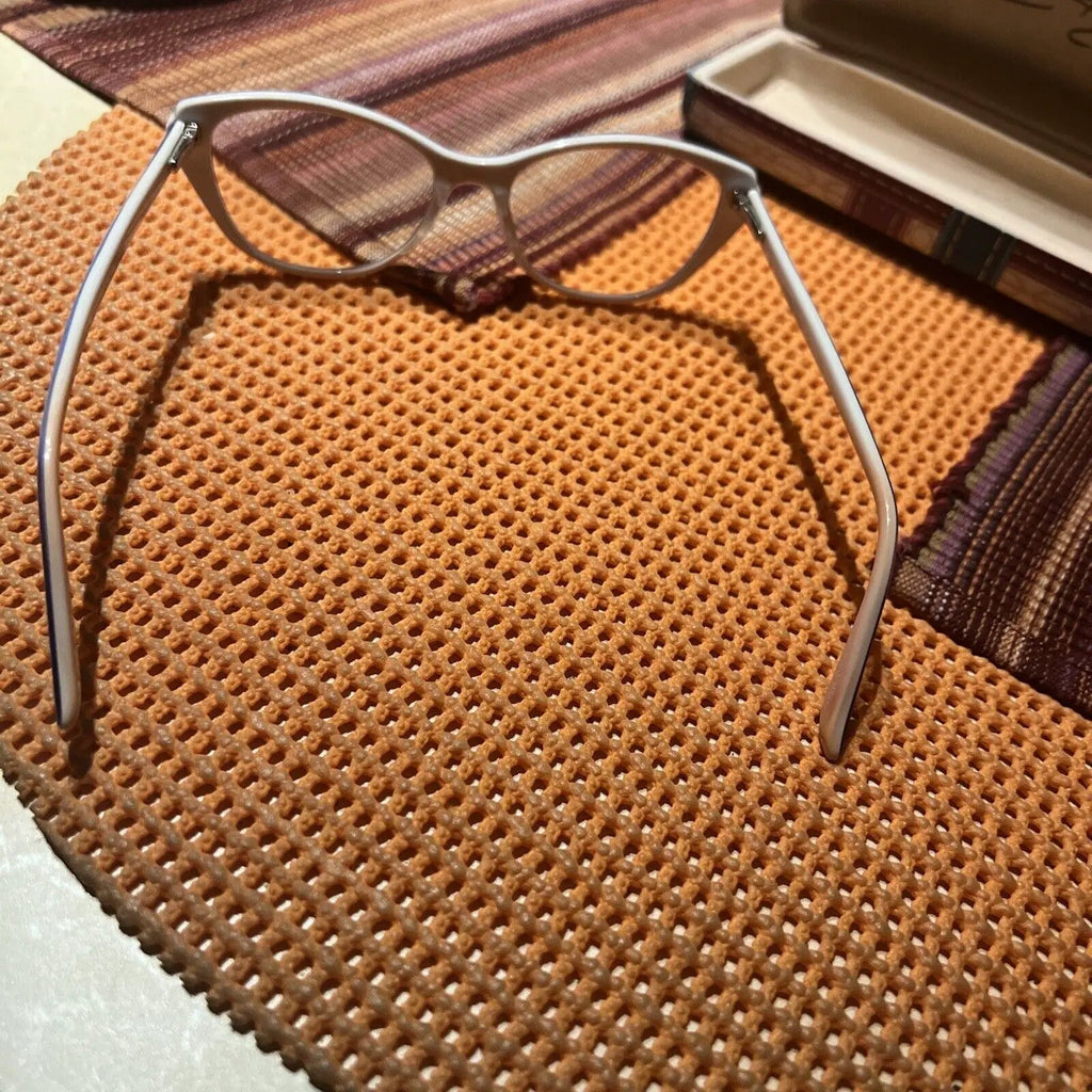 Johnathon Cate Eyeglass Frames And Case Cat Eye Periwinkle Color Fashion Frame by Dolce&Gabbana