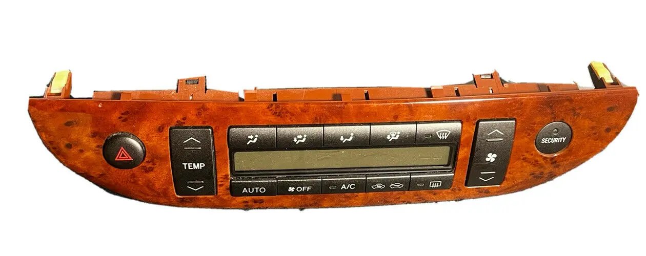 Toyota Camry digital CLIMATE CONTROL auto temp AC HEAT woodgrain trim 02-06 OEM by Toyota