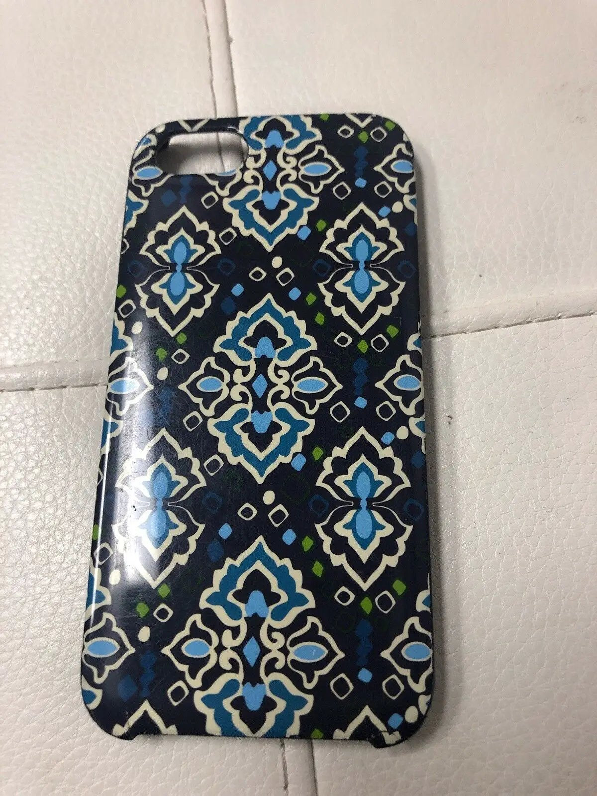Vera Bradley Micro Fiber Quilt Case - iPhone 4s BLUE JAVA by Vera Bradley