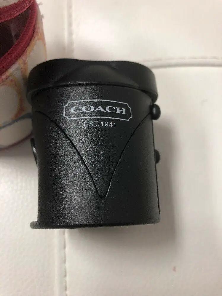 Coach Signutre Round Plugbin Case by Coach