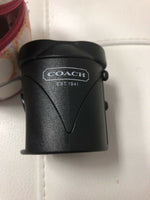 Coach Signutre Round Plugbin Case