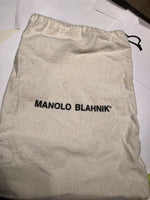 Manolo Blahnik Dust Bag 13.5 x 11 inches Travel or Storage New