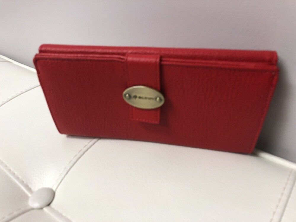 Red Wallet With Tree Design