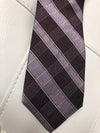 $185 MICHAEL KORS Mens BLUE PURPLE CHECK  NECKTIE CLASSIC SILK NECK TIE 58X3.25