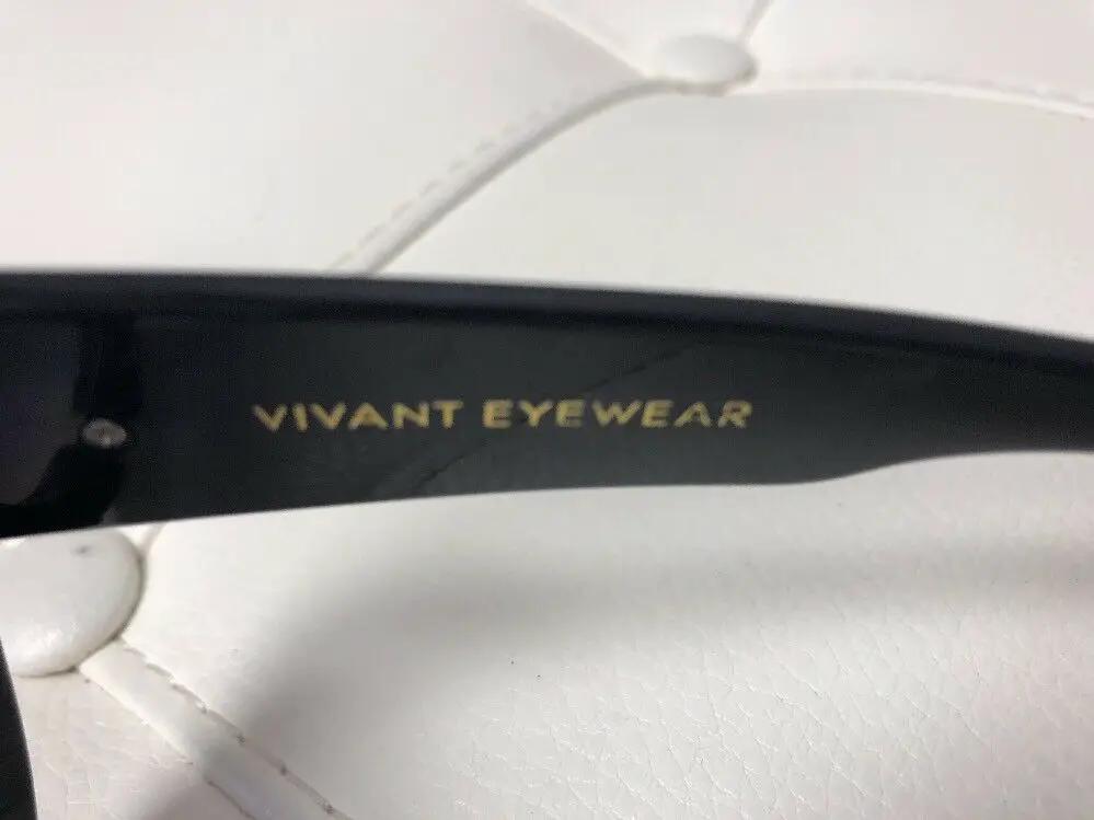 CLASSIC VINTAGE HIP HOP RAPPER Clear Lens EYE GLASSES Thick Black Fashion Frame by VIVANT Eyewear