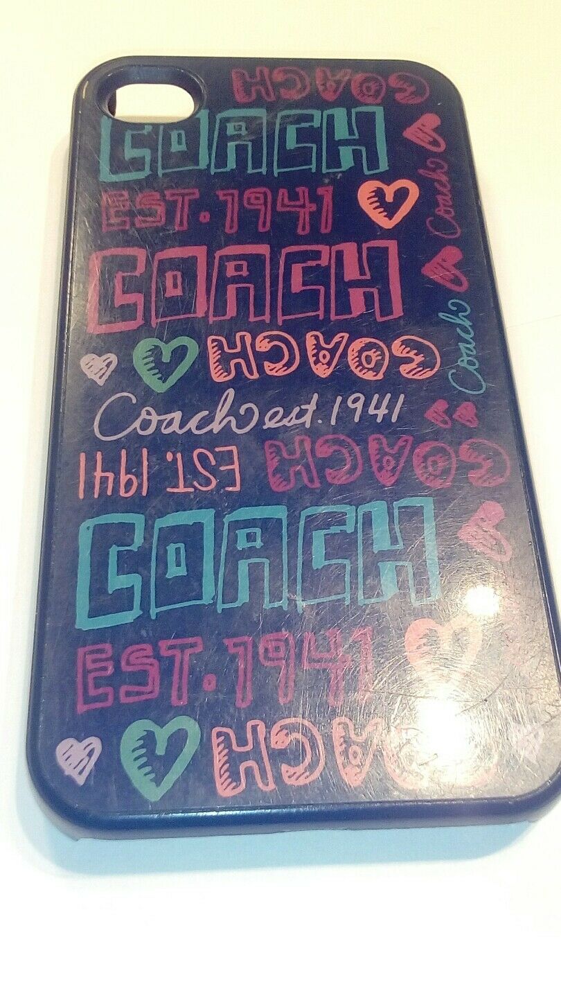 coach iPhone 4 case.