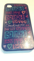 coach iPhone 4 case.