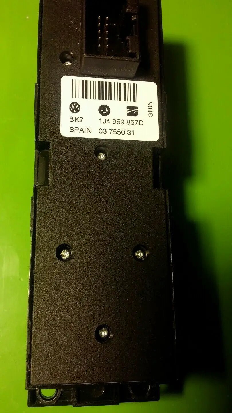 OEM Master Power Window Switch Front Left Driver Side for VW Golf Jetta Passat by OEM VW SPAIN