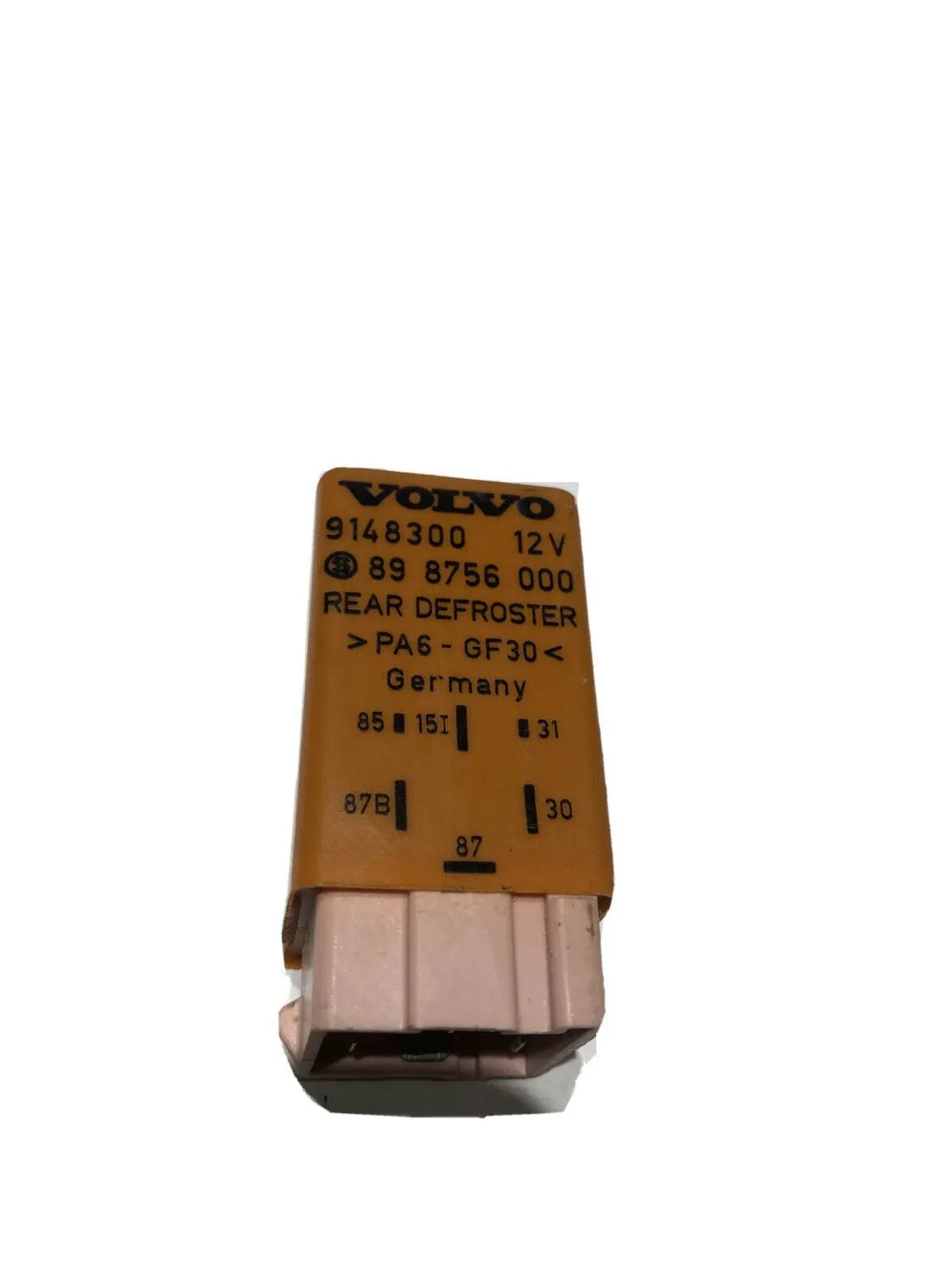 VOLVO REAR WINDOW DEFROSTER TIMER RELAY 9148300 A 208 898756000 by Volvo