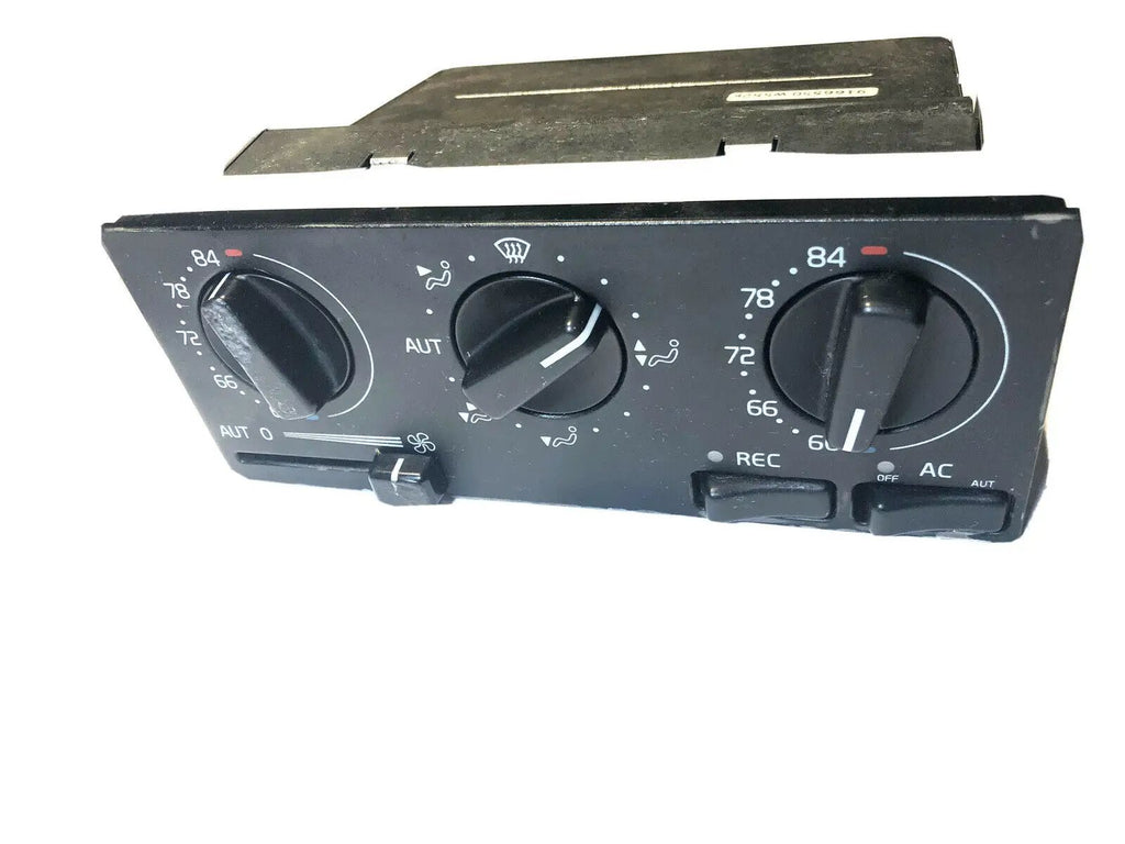 93-97 VOLVO 850 CLIMATE DUAL AUTO HEATER A/C CONTROL PANEL UNIT GREEN PLUG OEM by volvo
