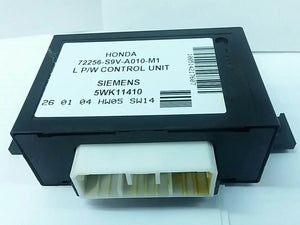 2003-2008 HONDA PILOT DRIVER SIDE DOOR MODULE 72256-S9V-A010-M1, 5WK11410 OEM