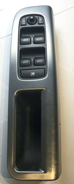 2004-2006 VOLVO S40 50 DRIVER POWER WINDOW MASTER SWITCH WOODGRAIN 30710787