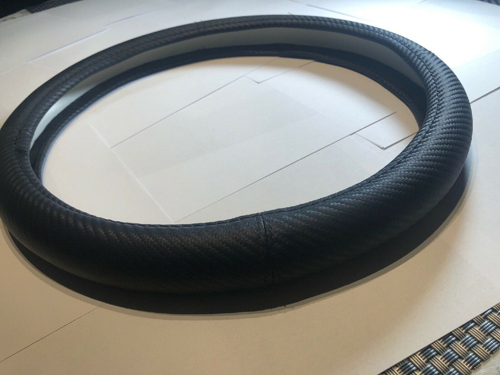 Grip Rite Steering Wheel Cover Solid Black Vinyl Like-New Clearance