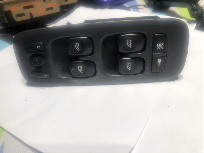 02 - 09 Volvo V70 S60 Driver Master Window Switch With Panel #22