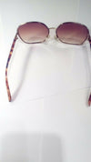 Vtg Oversized Brown Gradient Sunglasses Eyeglasses Frames