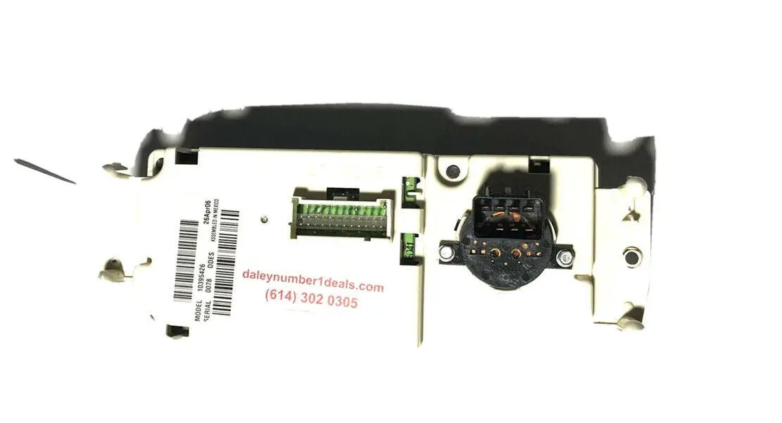 Chevy Trailblazer Heat Ac Temp Climate Control With Rear Defrost 2003 2004 2005 by Chevrolet