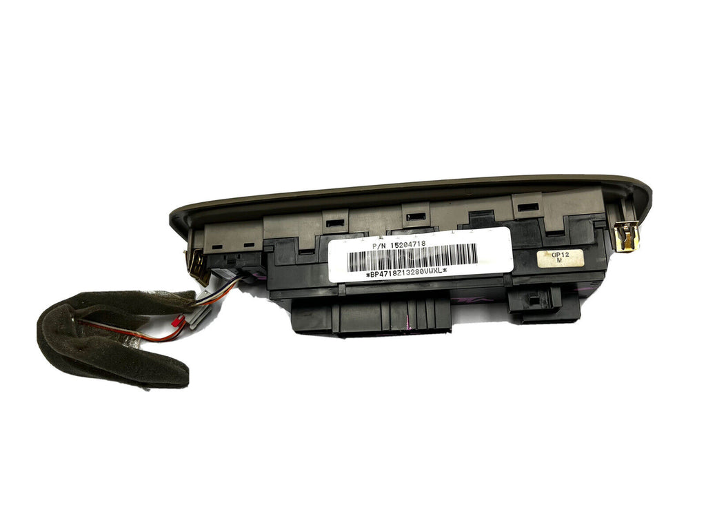 2002-2005 GMC ENVOY MASTER WINDOW SWITCH AND BEZEL HS 04 05 OEM