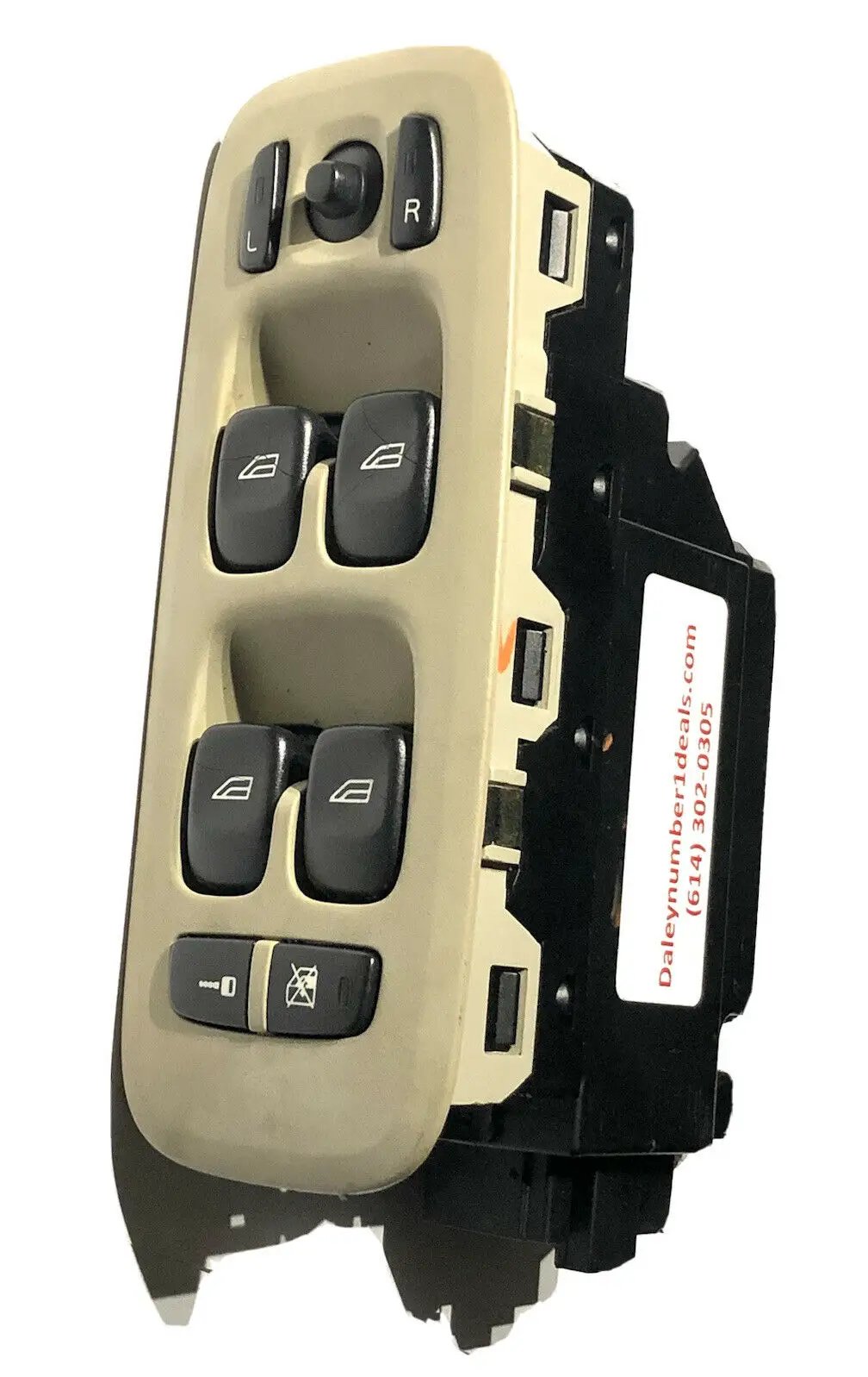 Volvo XC90 XC70 S60 driver door master mirror window lock switch 04 30658146 TAN by Volvo