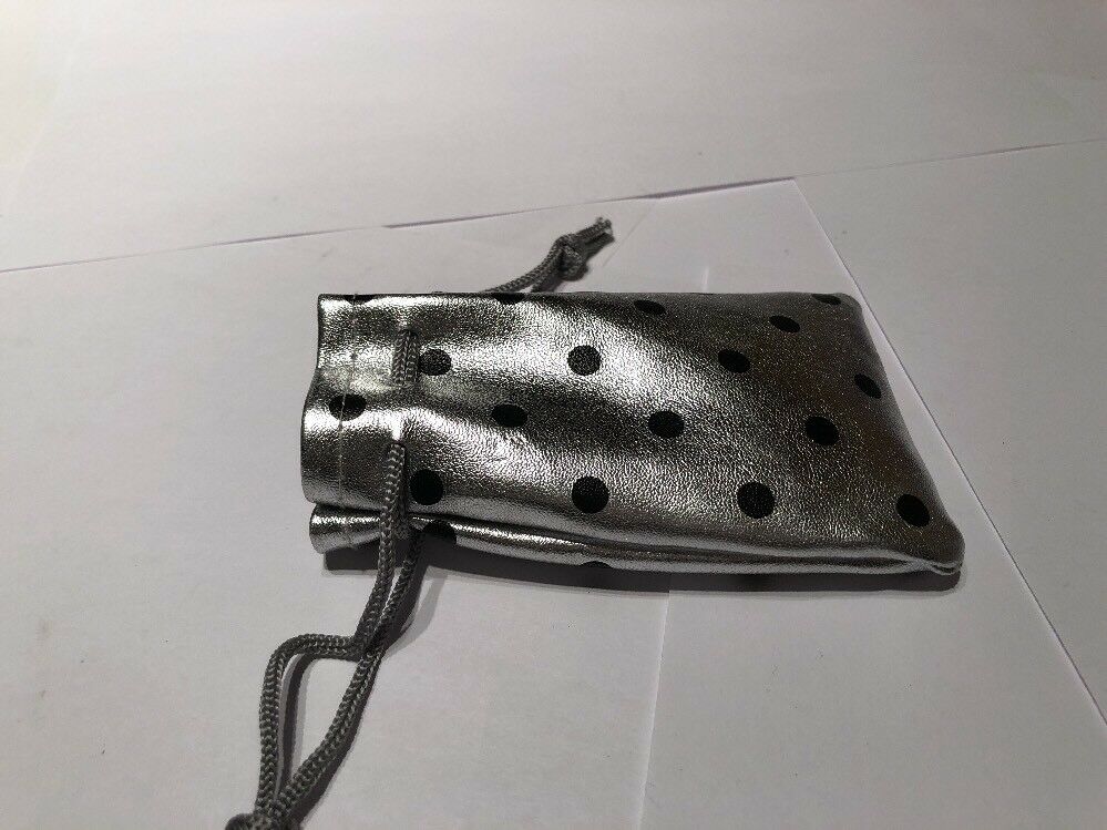 Silver Metallic Jewlrey Dustbag
