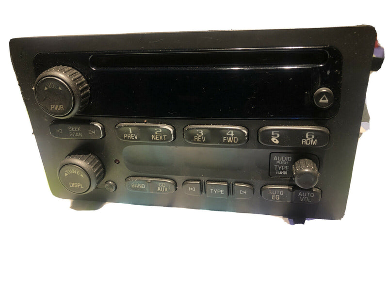 Delco Radio CD Player OEM 2003-06 Chevy GMC Chevrolet Delphi GM 15234915