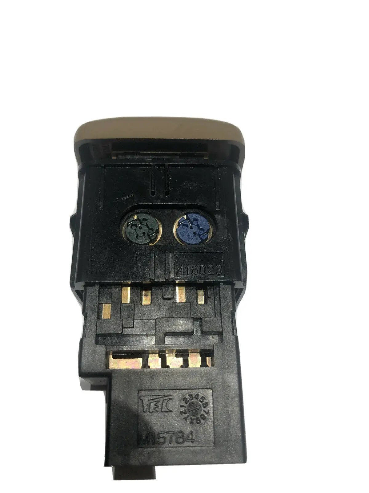 M15784 01 2001 ACURA MDX CRUISE CONTROL SWITCH BROWN OEM tan by TEC