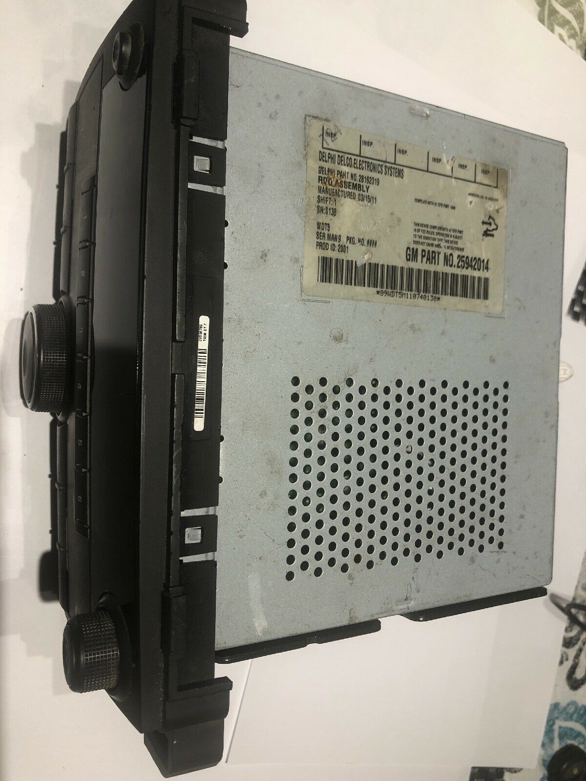 GM OEM 25942014 Radio Receiver Delphi # 28162319