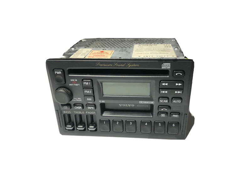 1996-1997 Volvo 850 960 AM FM CD Cassette Player Radio 3533713-1 SC-815