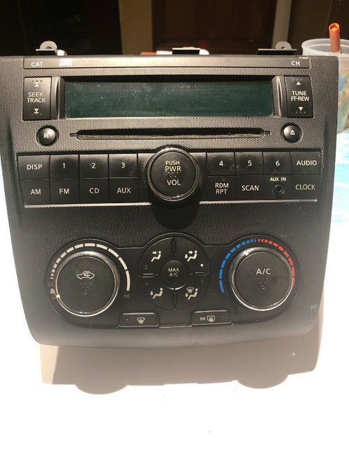 2014  NISSAN ALTIMA RADIO CD MP3 PLAYER 28185 ZX01B TESTED