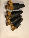 SET OF 4 SIEMENS OEM FUEL INJECTOR 1389563 1989-1995 VOLVO 740-940 2.3L L4