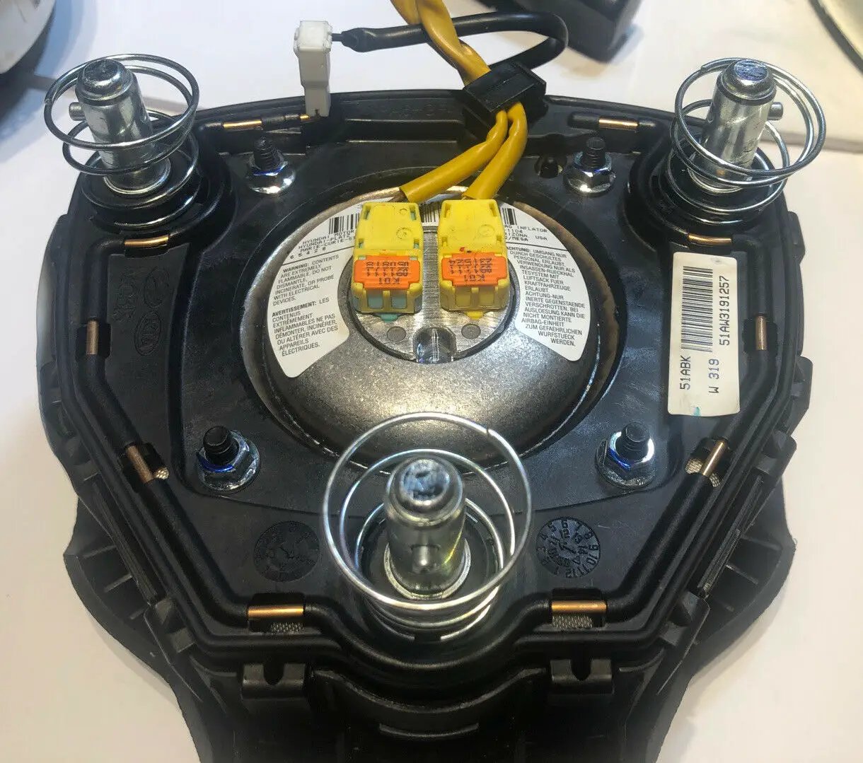 2011-2014 2013 Kia Optima Left LH Driver Steering Wheel Airbag Air Bag OEM BLACK by Kia