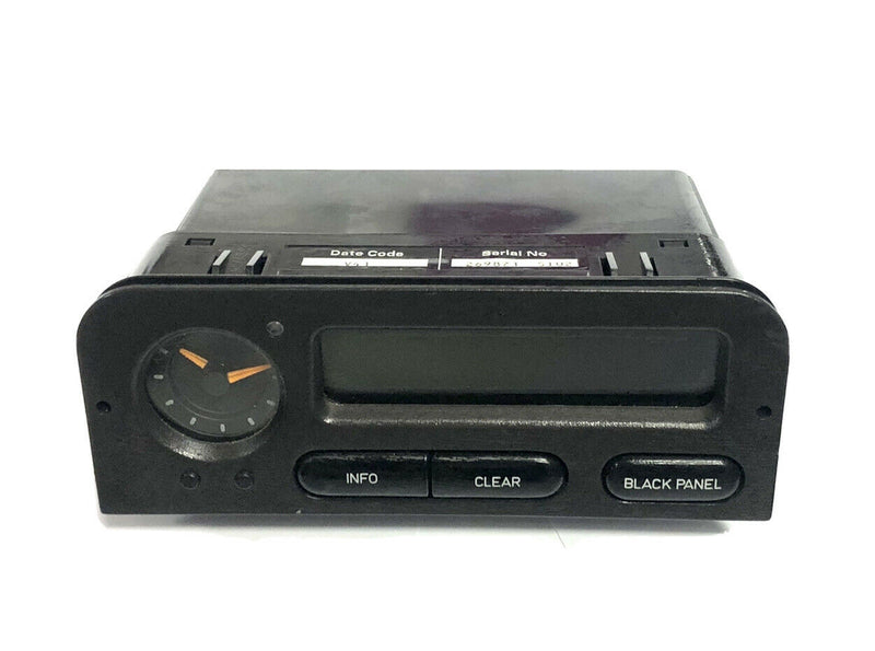 SAAB 900 OEM FRONT SID INFO INFORMATION BLACK PANEL CLEAR CLOCK SWITCH 1994-1998