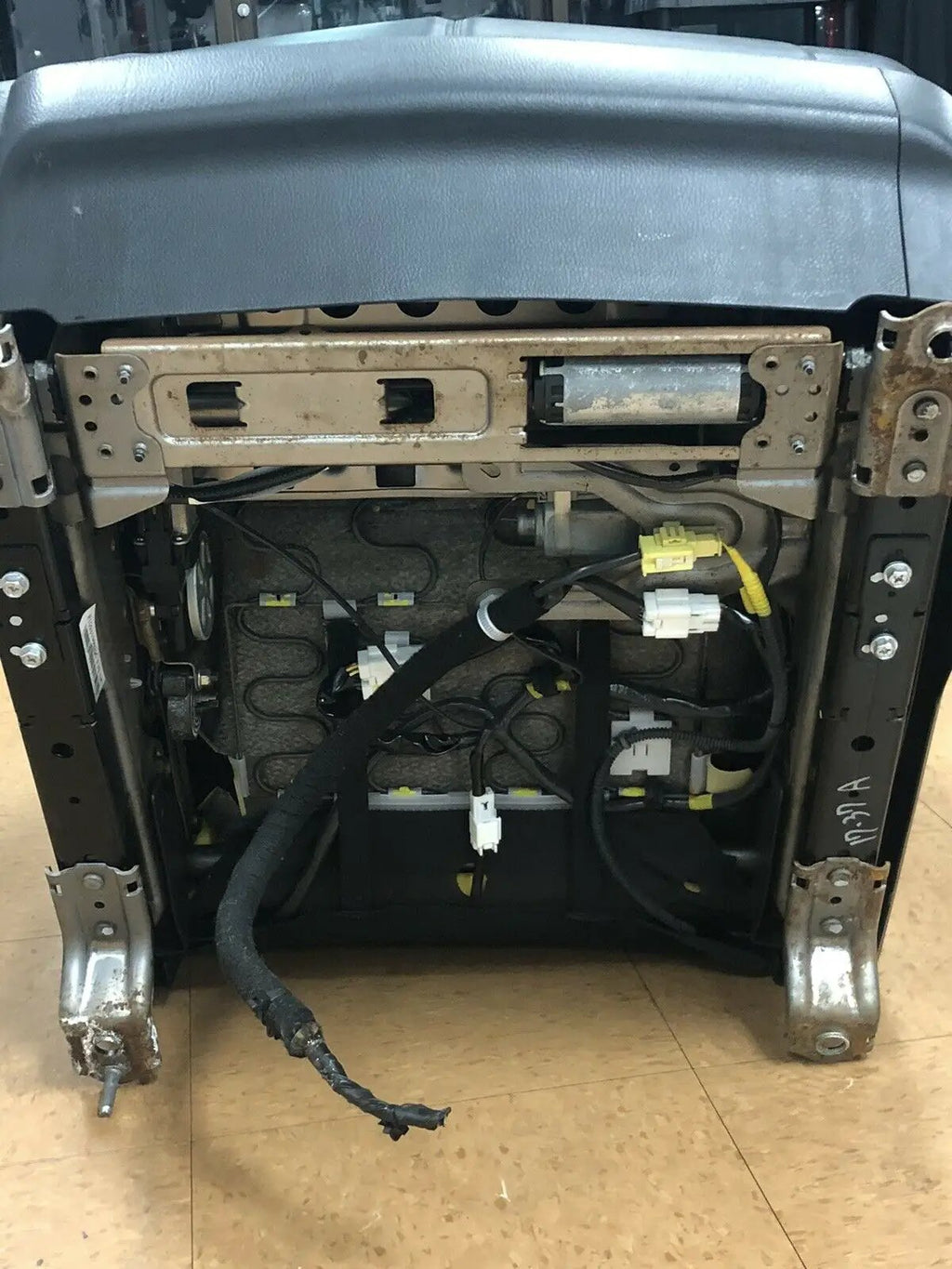 2009-2014 Nissan Murano left driver front power seat tack motor black leather OE by NISSAN