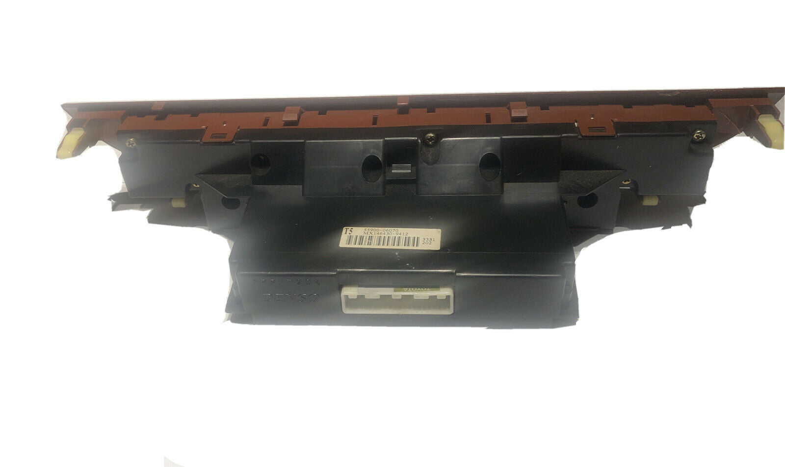 2002-04 Toyota Camry XLE Woodgrain Climate Control Module Digital 55900-06070