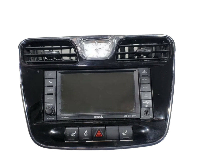 Chrysler 200 RBZ Dodge Jeep Navigation Stereo Radio Dash Dashboard System Bezel