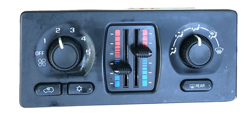 2003 GM DUAL ZONE A/C CLIMATE TEMPERATURE CONTROL SWITCH HEATER DEFROSTER **