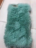 Iphone 6 Plus Fuzzy Teal Phone Case