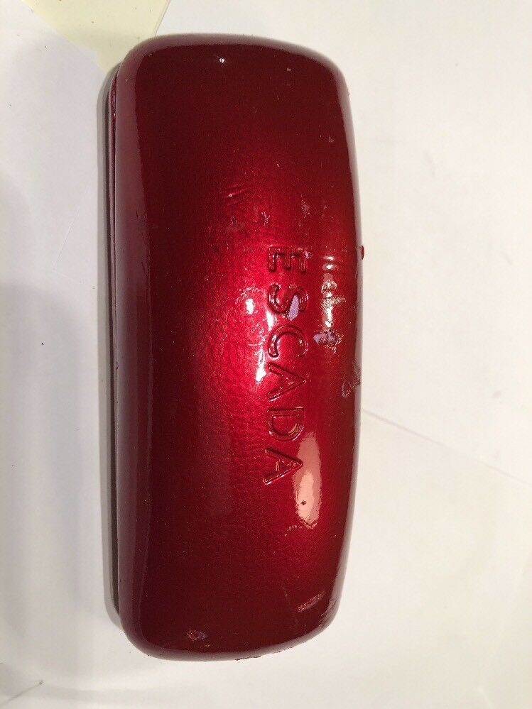 ESCADA RED SUNGLASSES CASE