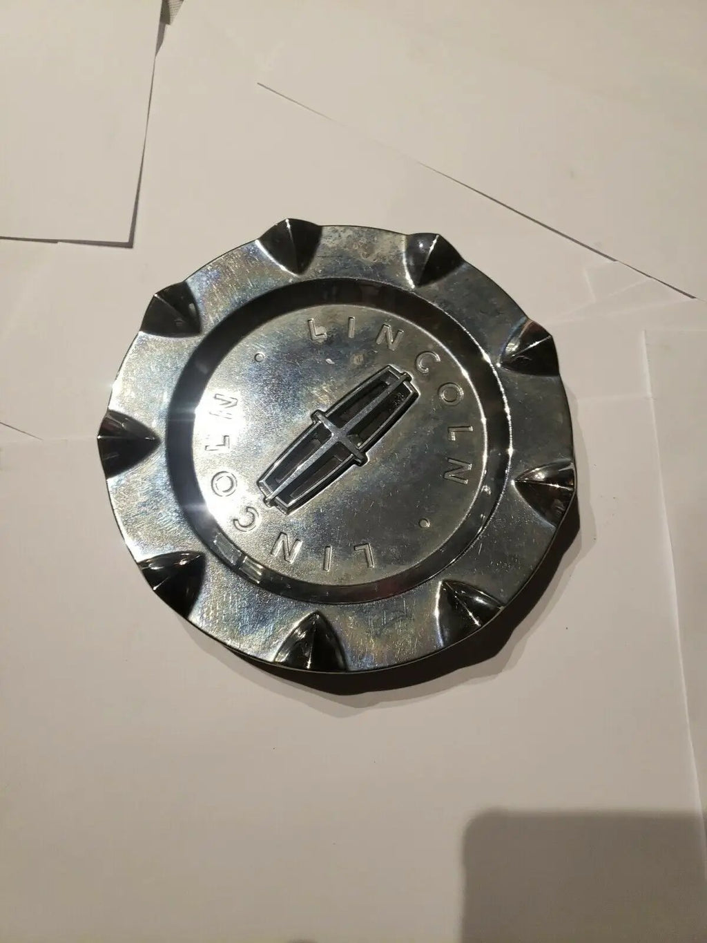 ONE 2010-2012 Lincoln MKZ Hubcap Center Cap 9H6C-1A096-BA CHROME Hub Cap 2319 by Lincoln