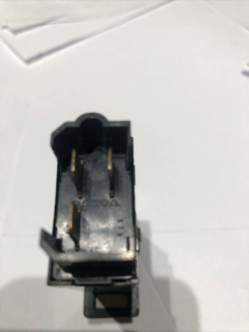 84-89 Volvo 740 OEM Rear Window Defrost Switch 1363797 D4 by Volvo