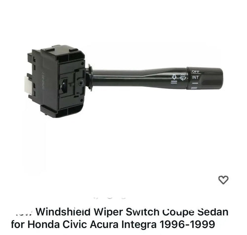 1998 Windshield Wiper Switch Coupe Sedan for Honda Civic Acura Integra 1996-1999 by Perfect Fit