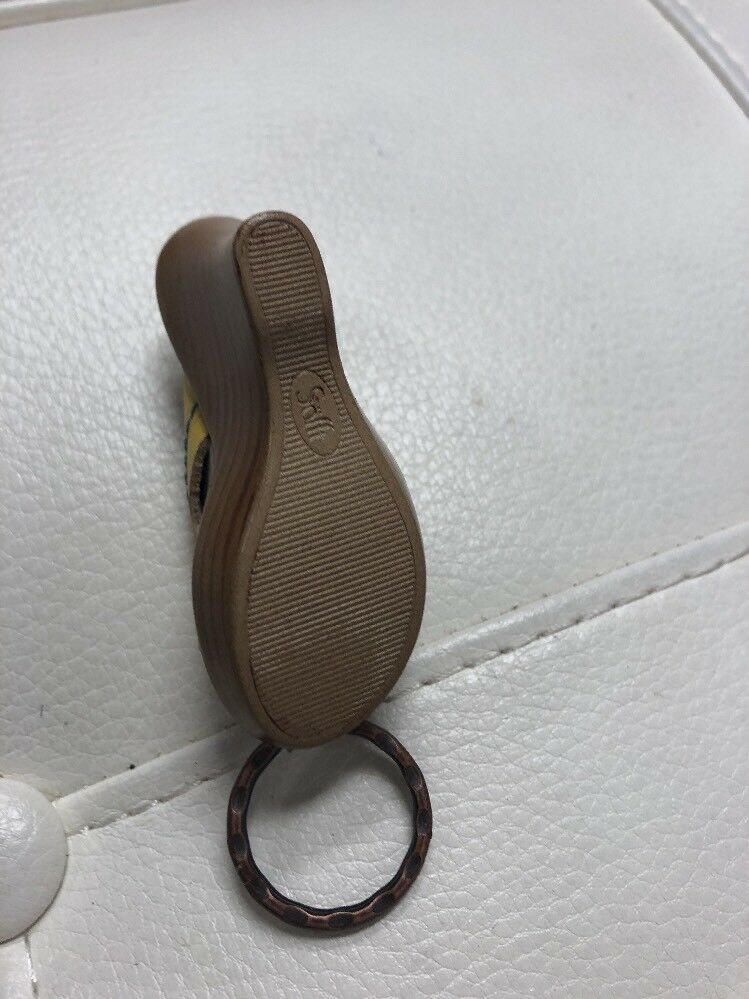 Sofft Wedge Platform Shoe Keychain