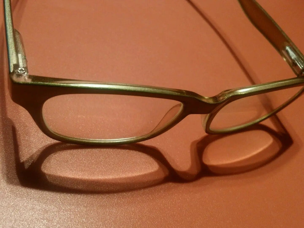 Green nerd eyeglass frames by DALEY1DEALS,LLC.
