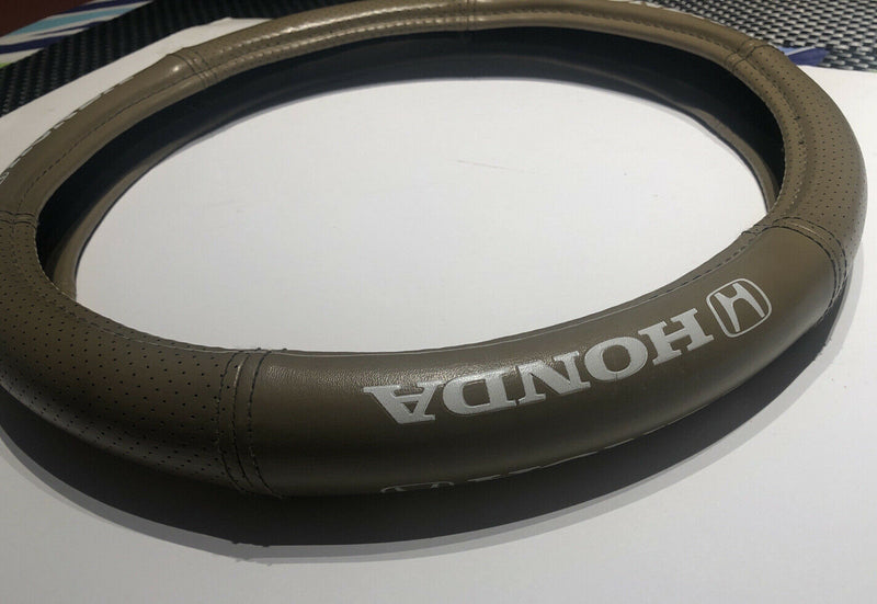 Tan Steering Wheel Cover (fit HONDA)