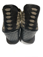 Bernie Mev US Size Woven Bronze/Gold Mary Jane Peep Toe WOMEN EUR37