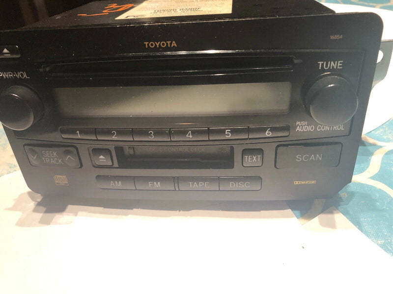 86120-52241 | TOYOTA 2004 Toyota Sequoia OEM RADIO STEREO CD PLAYER MODULE UNIT/