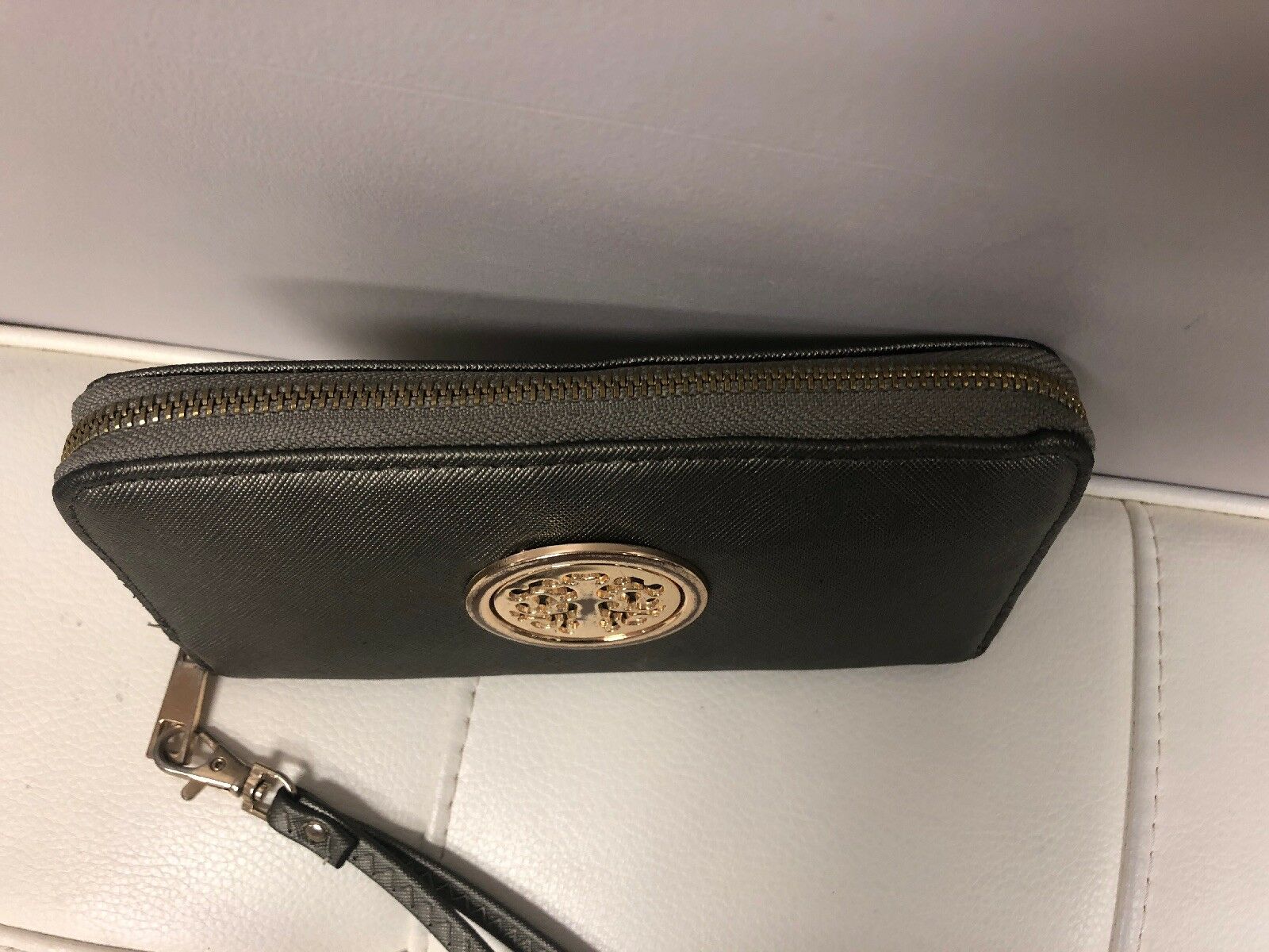 Silver Pewter Wristlet