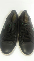 LACOSTE BLACK GENUINE LEARHER MEN AHOES US 255. ERU40 by Lacoste