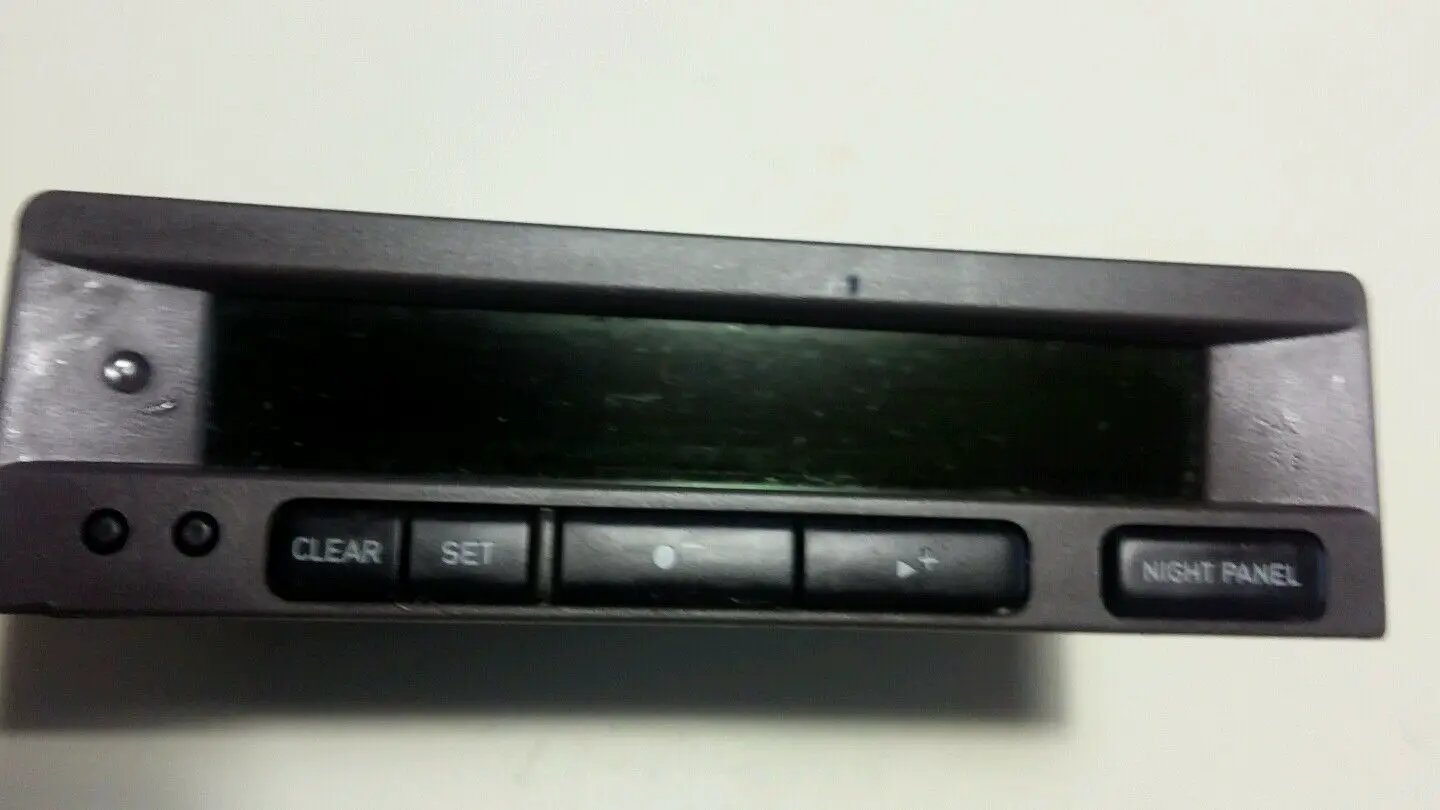 Saab 9-5 SID2 Information Display Radio Clock Dash LCD MPG 98 99 00 01 02 03 OEM by Saab